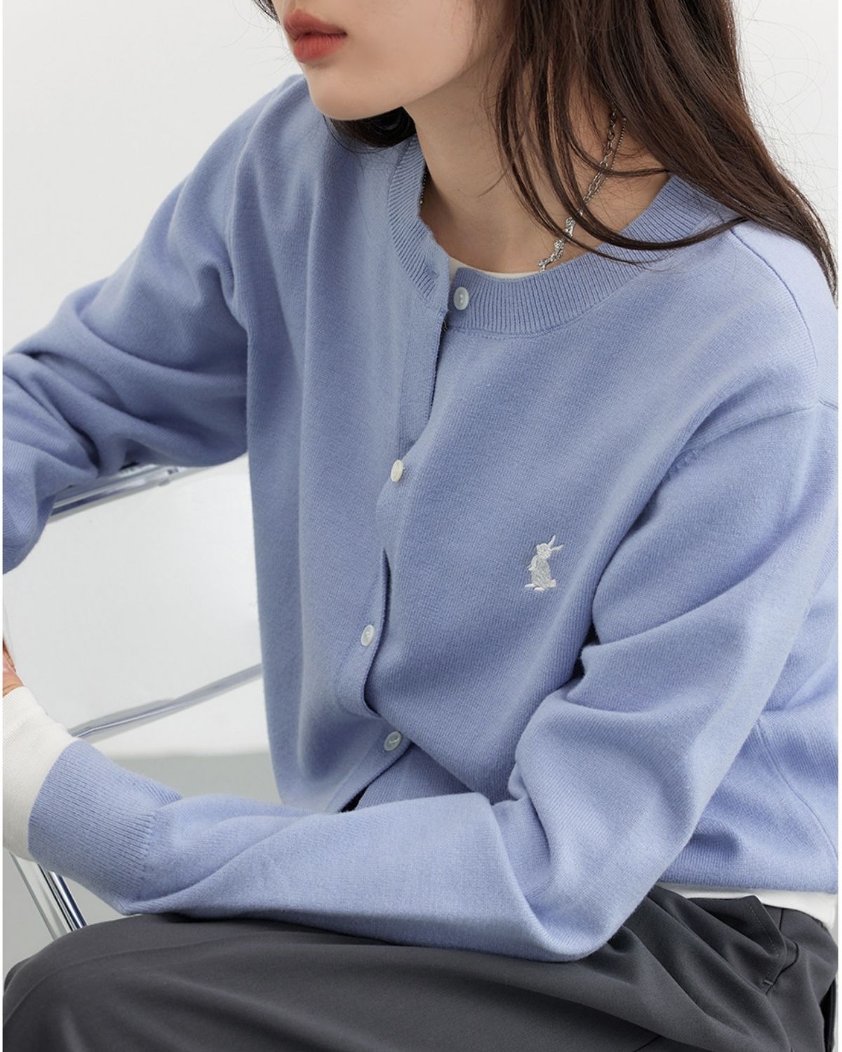 Adele - Minimalist Button-Up Knit Cardigan for Women