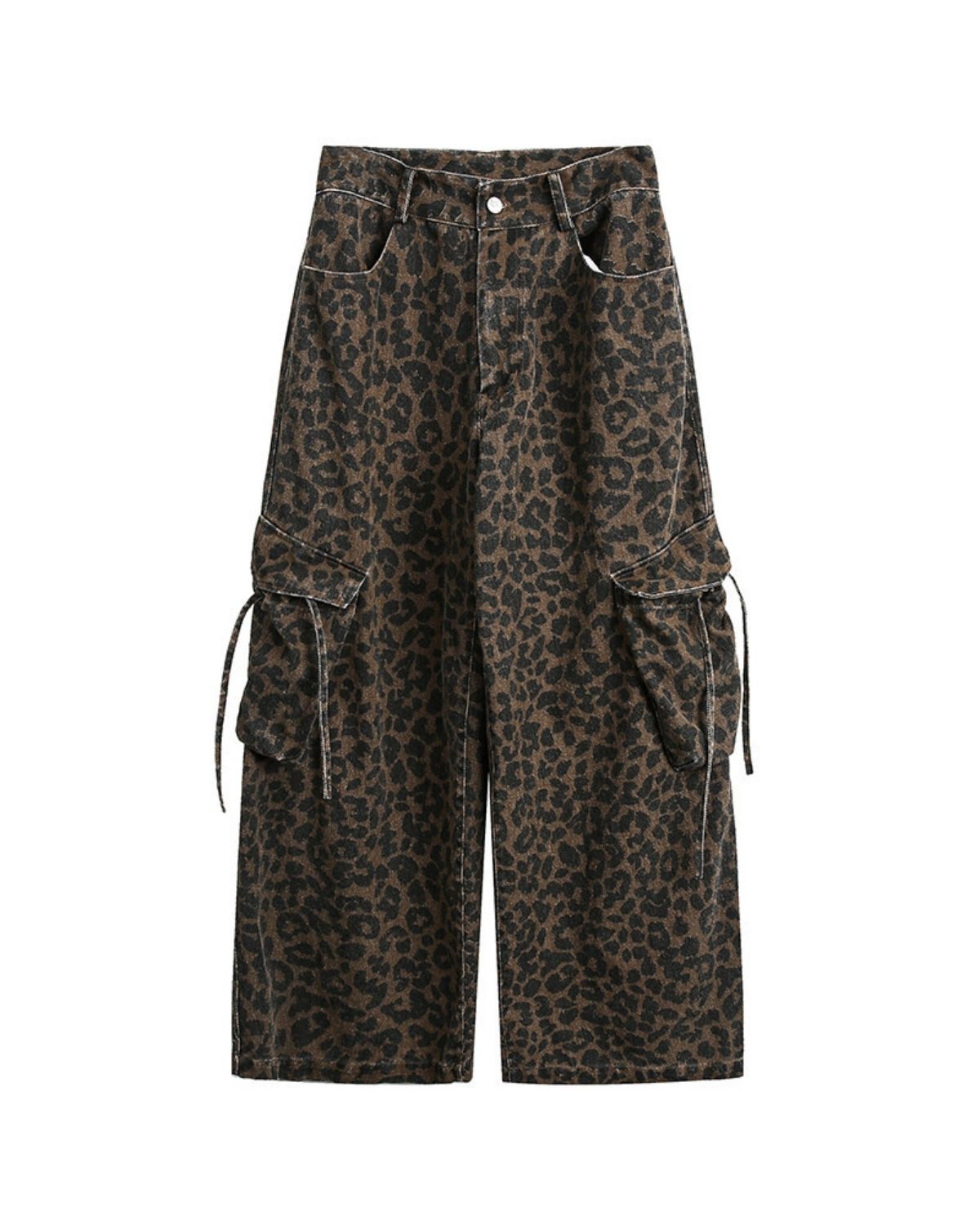 Gael - Trendy Leopard Print Cargo Pants for Men