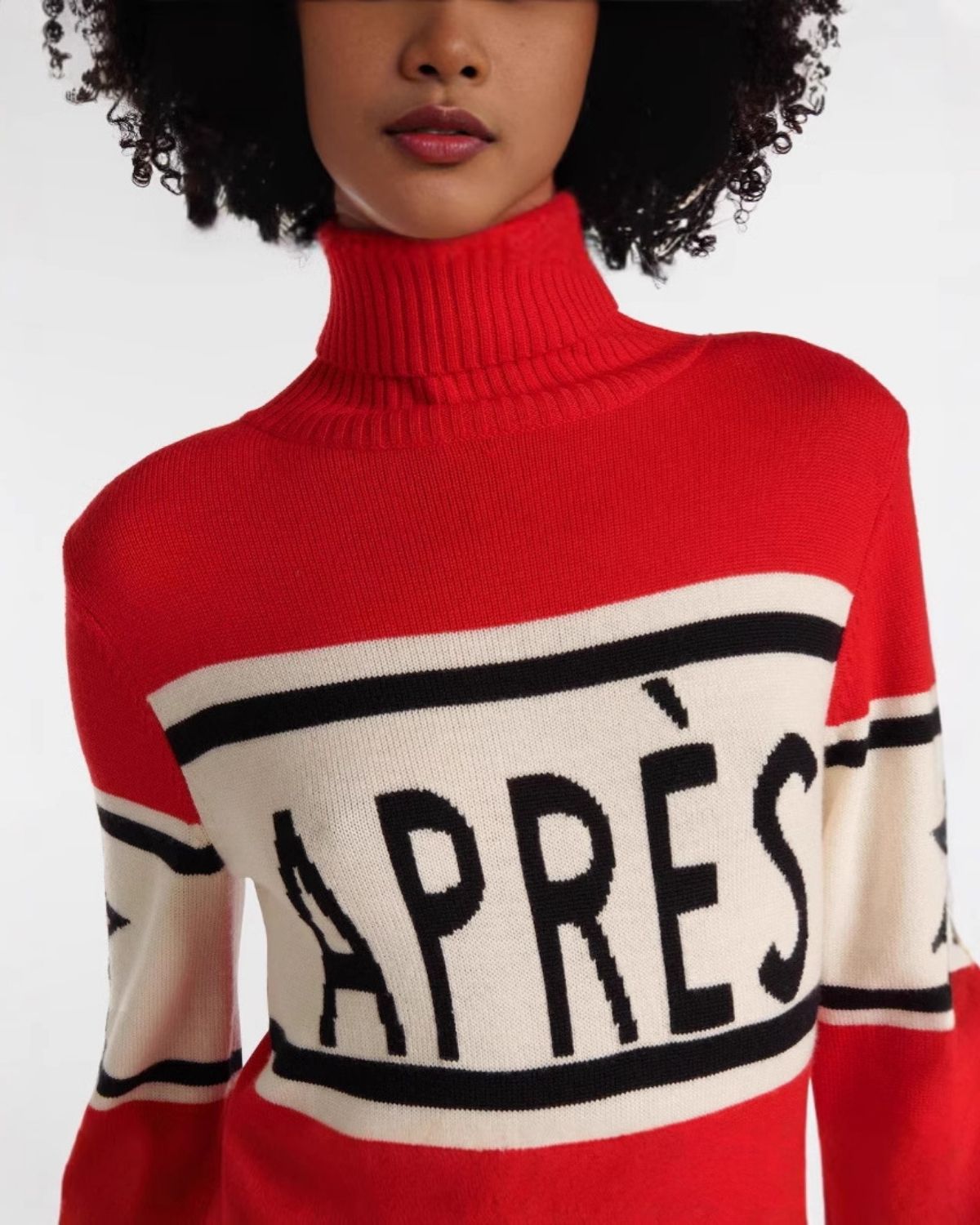 Alexia - Cosy Après Ski Inspired Turtleneck Sweater for Women