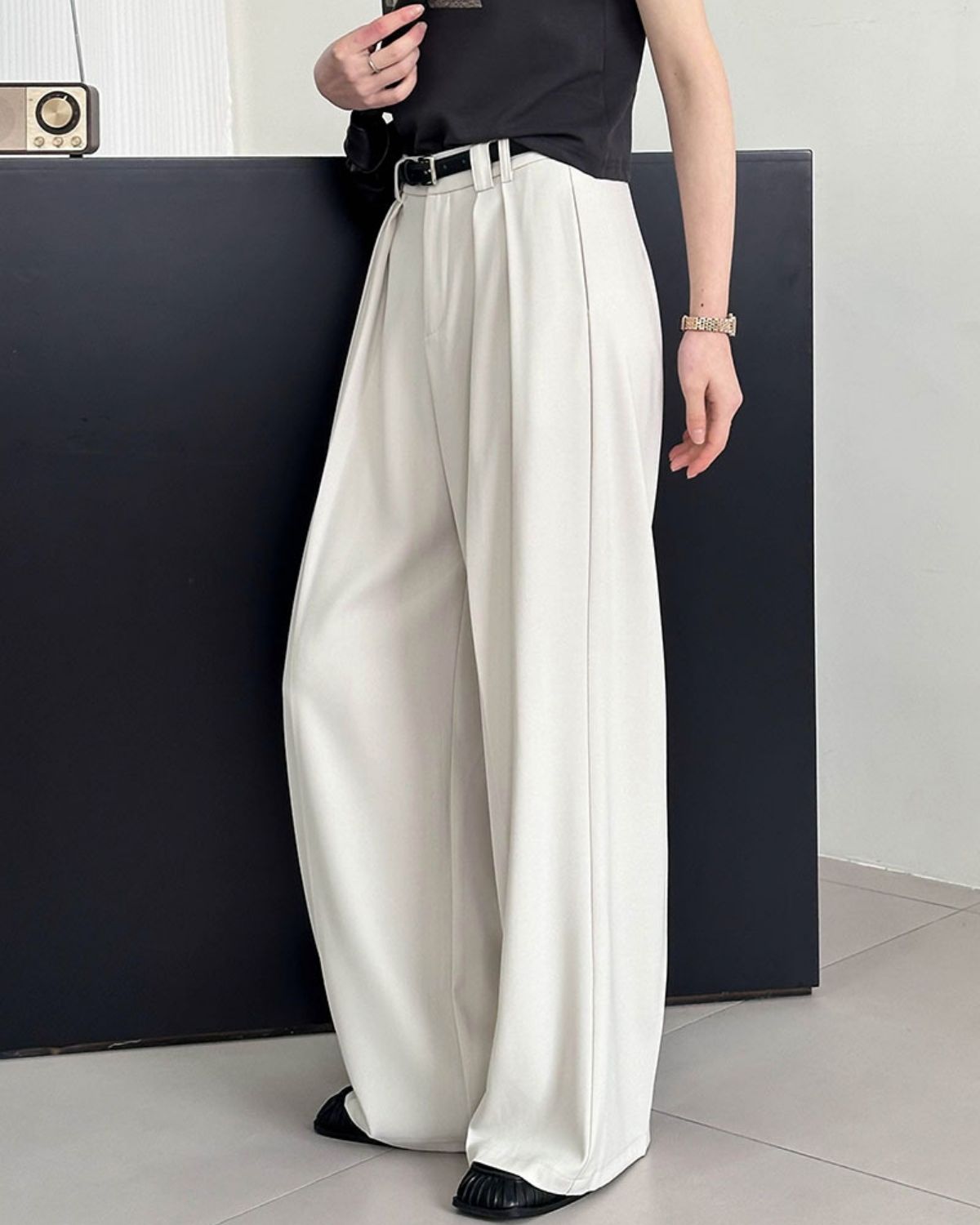 Piper - Elegant Wide-Leg Trousers for Women